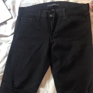 Black skinny jeans
